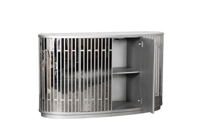 Комод зеркальный двухдверный 152*51*92см (TT-00002013)