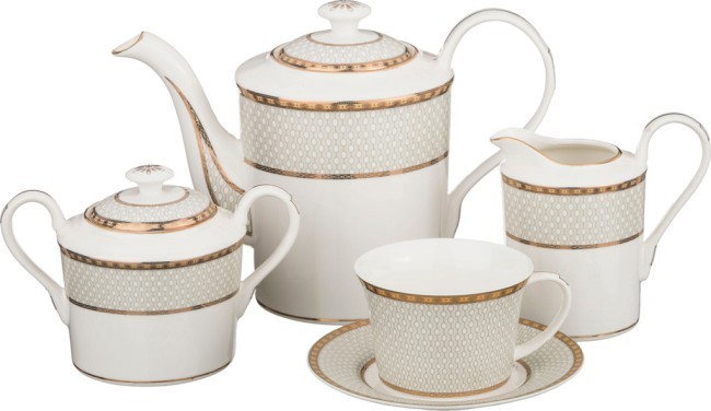 Чайный сервиз lefard "classic" на 6 пер. 15 пр. 1250/400/350/250 мл Lefard (760-392) Чайный сервиз lefard "classic" на 6 пер. 15 пр. 1250/400/350/250 мл Lefard (760-392)