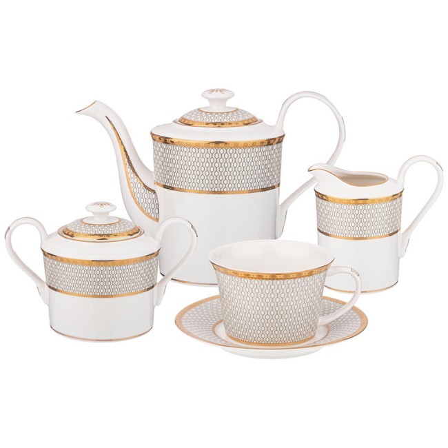 Чайный сервиз lefard "classic" на 6 пер. 15 пр. 1250/400/350/250 мл Lefard (760-392) Чайный сервиз lefard "classic" на 6 пер. 15 пр. 1250/400/350/250 мл Lefard (760-392)