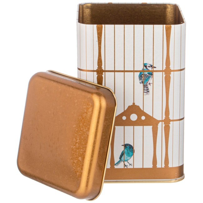 Набор емкостей для хранения "paradise bird" из 3-х штук, 10,5х10,5х16 см, 1,7л Agness (949-042)