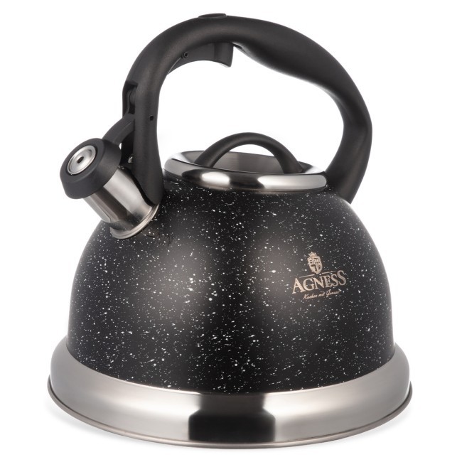 Чайник agness со свистком, 3,1 л Agness (937-034)