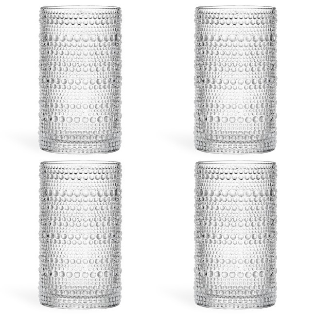 Набор стаканов "bubbles" 4 шт. 460 мл /14 см Lefard (675-113)