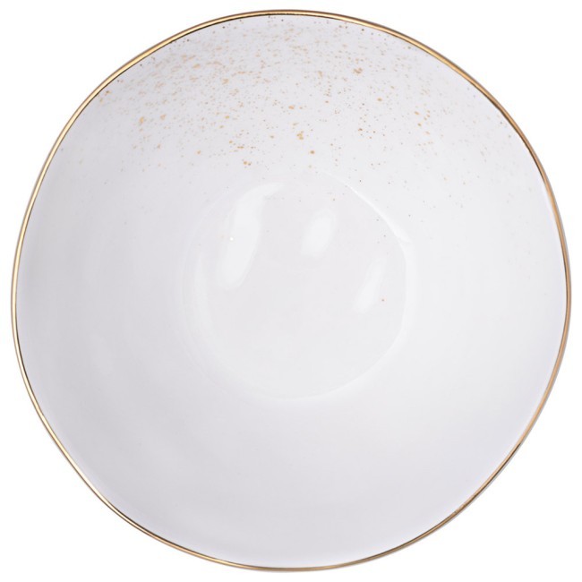 Салатник bronco "gold" 20*9 см 1200 мл Bronco (263-1399)