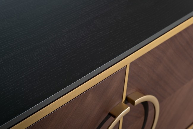 Тумба под ТВ 4-х дверная шпон 200*58*40см (TT-00016522)