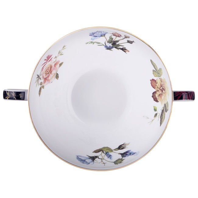 Бульонница с блюдцем lefard "кобальт" 450 мл Lefard (86-2360-1)