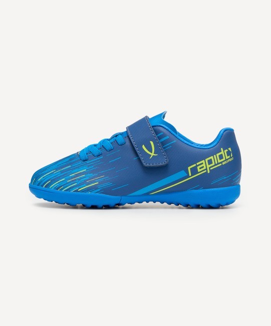 БЕЗ УПАКОВКИ Бутсы многошиповые JOGEL Rapido TF Navy/blue/green, детский (1586576)