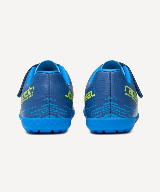 БЕЗ УПАКОВКИ Бутсы многошиповые JOGEL Rapido TF Navy/blue/green, детский (1586576)