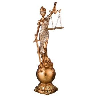 Фигурка "фемида" 9*9*31 см. серия "махараджи" Lefard (146-1376)