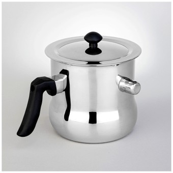 Молоковарка со свистком и крышкой, 1,5л Agness (916-425) Молоковарка со свистком и крышкой, 1,5л Agness (916-425)