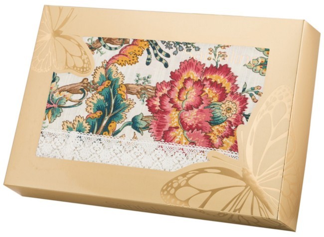 Скатерть 140*180 см. 100% хлопок, белая SANTALINO (850-835-71)