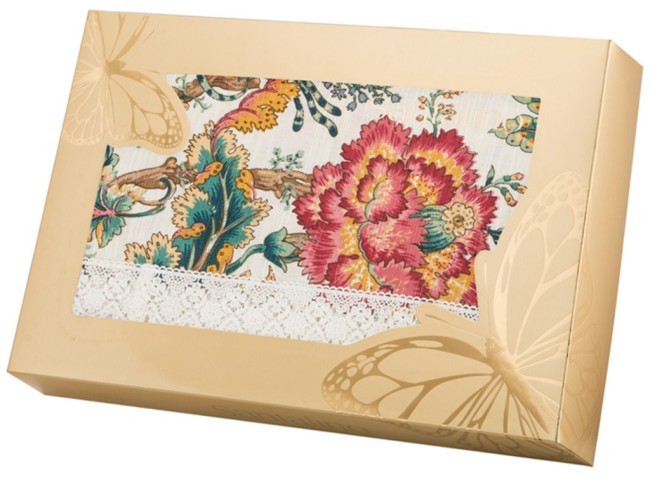 Скатерть 140*180 см. 100% хлопок, белая SANTALINO (850-835-71)