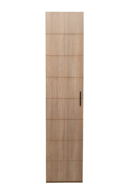 GD-10014/2-3 Шкаф Alto пенал c полками,цвет дуб Урбан Кофейный, фасад глухой 50*57*228.5см (TT-00014749)