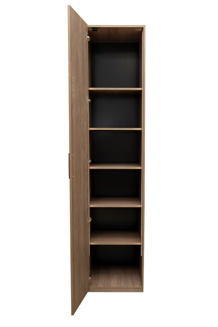 GD-10014/2-3 Шкаф Alto пенал c полками,цвет дуб Урбан Кофейный, фасад глухой 50*57*228.5см (TT-00014749)