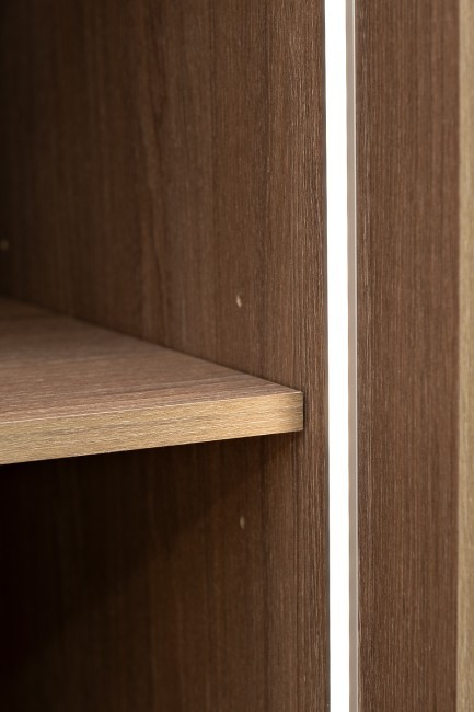 GD-10014/2-3 Шкаф Alto пенал c полками,цвет дуб Урбан Кофейный, фасад глухой 50*57*228.5см (TT-00014749)