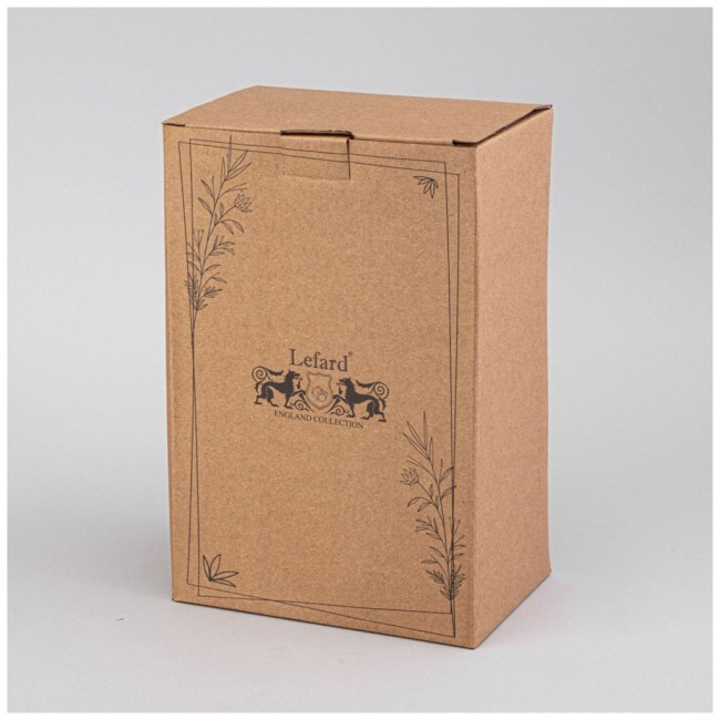 Ваза коллекция "жемчужина" 18,2*11,5*25,3см цвет: белый Lefard (374-129)