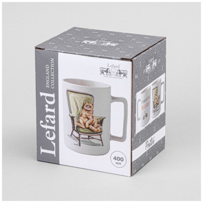 Кружка lefard "терпение и труд мне не идут" 400мл Lefard (260-1018)