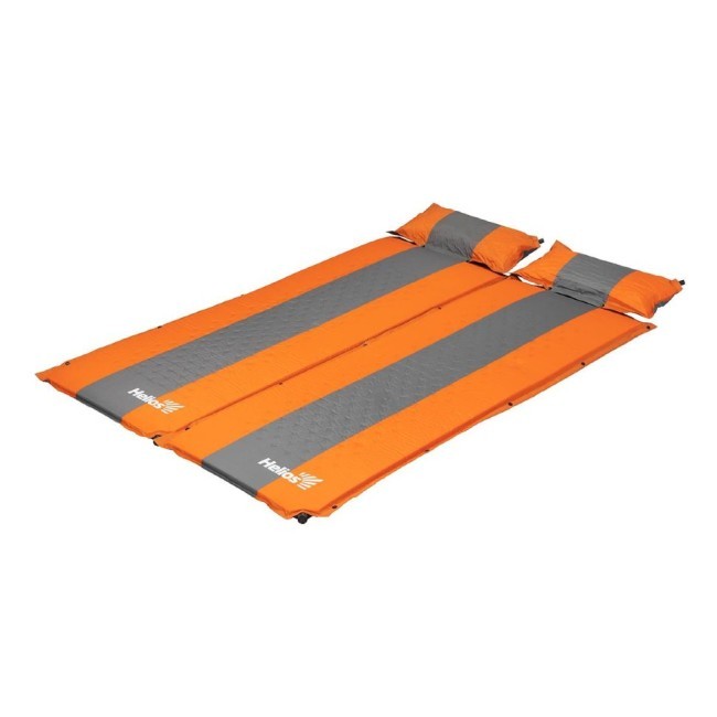 Коврик самонадувающийся с подушкой Helios HS-004P (72414) Коврик самонадувающийся с подушкой Helios HS-004P (72414)