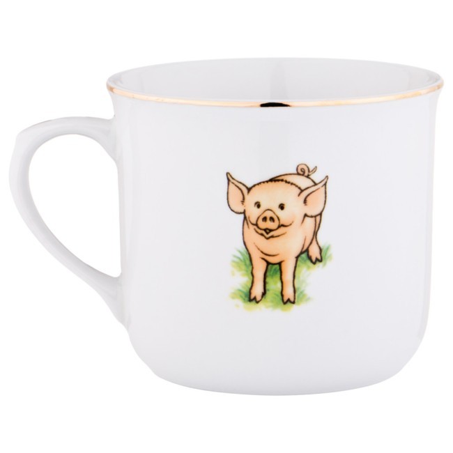 Кружка 600 мл высота=10 см DUBI (606-867)