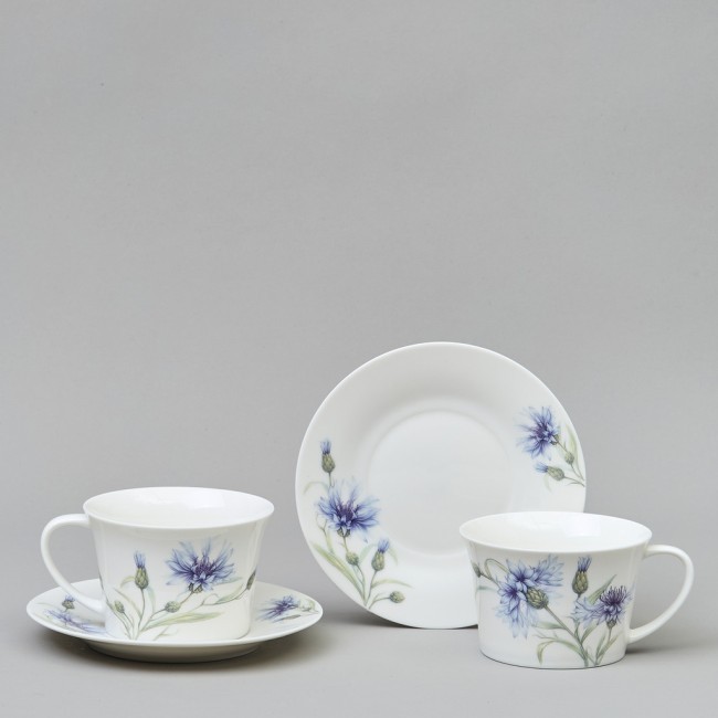 Чайный набор lefard "васильки" 4 пр. на 2 пер. 250 мл Lefard (760-839) Чайный набор lefard "васильки" 4 пр. на 2 пер. 250 мл Lefard (760-839)