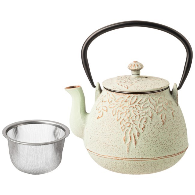 Заварочный чайник чугунный с эмалированным покрытием внутри 1000 мл Lefard (734-082) Заварочный чайник чугунный с эмалированным покрытием внутри 1000 мл Lefard (734-082)