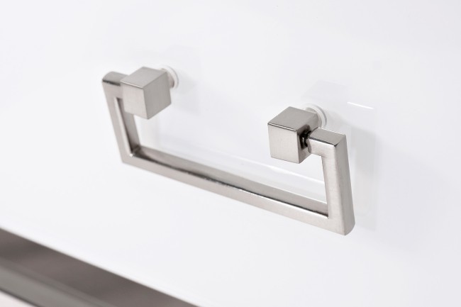 Консоль 2 ящика белая/хром 120*42*77см (TT-00009165) Консоль 2 ящика белая/хром 120*42*77см (TT-00009165)