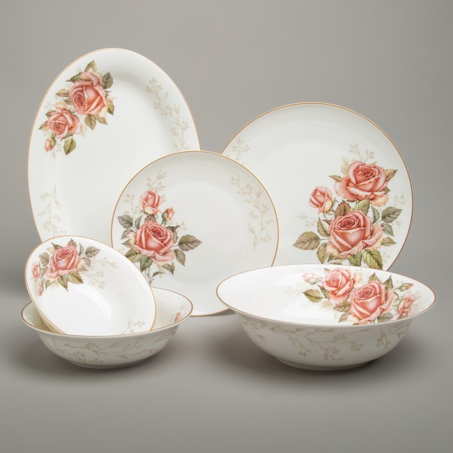 Сервиз обеденный lefard "корейская роза" на 6 пер. 23 пр. Lefard (590-684) Сервиз обеденный lefard "корейская роза" на 6 пер. 23 пр. Lefard (590-684)