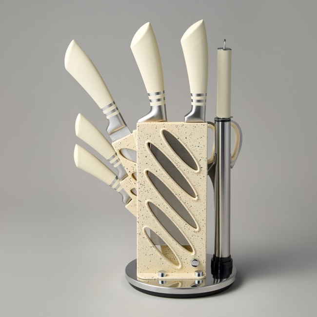 Набор ножей agness с ножницами и мусатом на пластиковой подставке, 8 предметов Agness (911-644) Набор ножей agness с ножницами и мусатом на пластиковой подставке, 8 предметов Agness (911-644)