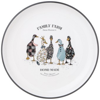 Тарелка обеденная lefard "family farm" 25,5*3 см Lefard (263-1340)