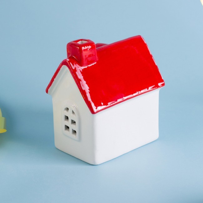 Статуэтка "домик" с led-подсветкой 9,5х7х11 см Lefard (146-2233)