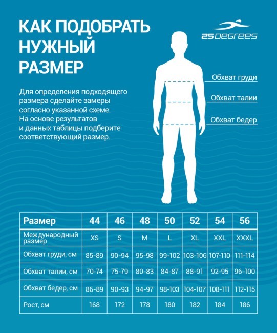 Шорты для плавания 25DEGREES Twist Navy, полиамид (2105234)