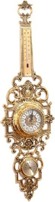 Часы настенные с термометром (кварцевые) 81*24 см. ALBERTI LIVIO (646-042) Часы настенные с термометром (кварцевые) 81*24 см. ALBERTI LIVIO (646-042)