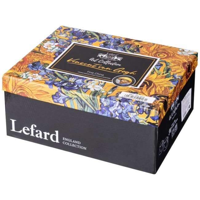 Чайный набор lefard "art collection" (в. ван гог) на 2 пер. 4 пр. 250 мл Lefard (104-1016)