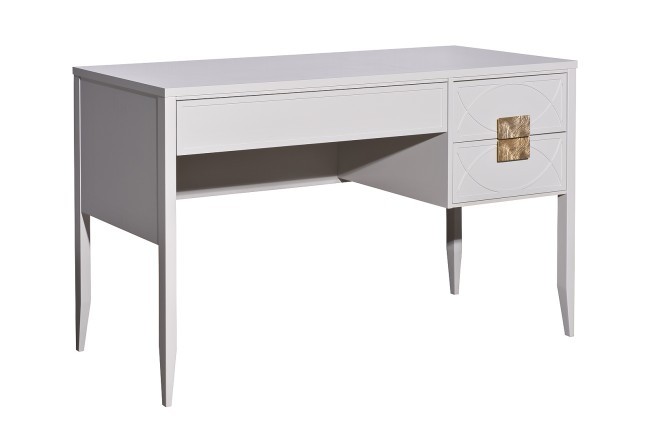 Стол письменный(правый) бежевый 130*80*60см (TT-00015929)