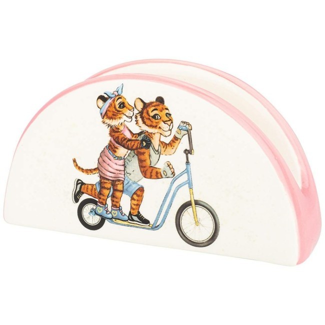 Салфетница "тигриные истории" 13,5*4*7 см Agness (358-1918)