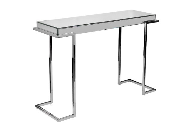 Консоль зеркальная каркас н/ж сталь хром 116*39*79см (TT-00008388) Консоль зеркальная каркас н/ж сталь хром 116*39*79см (TT-00008388)