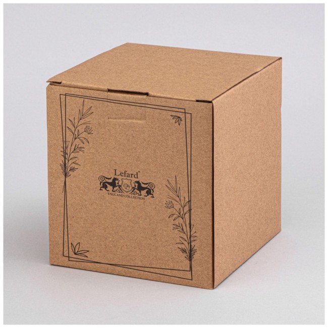 Ваза коллекция "жемчужина" 12*12*13,2см  цвет: белый Lefard (374-157)