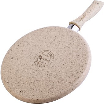 Блинница алюм 22 см мрам/п бак/руч (80436)