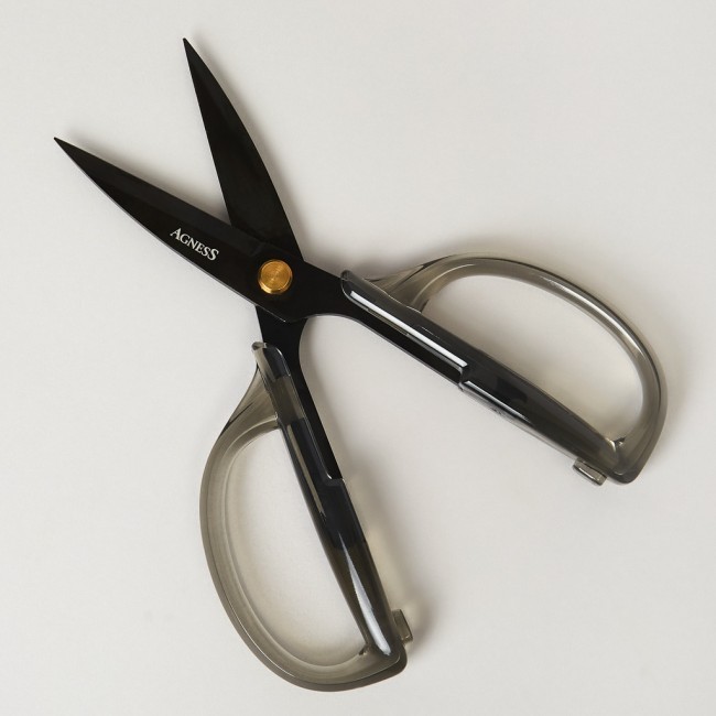 Кухонные ножницы цвет графит, гальванопокрытие, 19,5см Agness (671-028) Кухонные ножницы цвет графит, гальванопокрытие, 19,5см Agness (671-028)