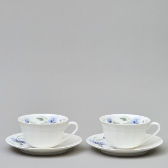 Чайный набор lefard "васильки"  на 2 пер. 4 пр. 330 мл Lefard (760-829)