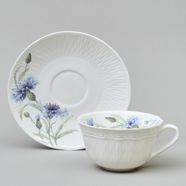 Чайный набор lefard "васильки"  на 2 пер. 4 пр. 330 мл Lefard (760-829)