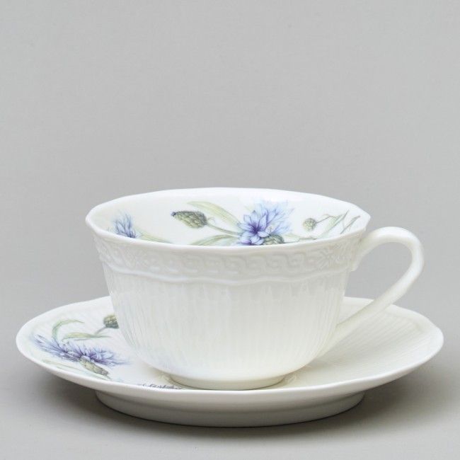 Чайный набор lefard "васильки"  на 2 пер. 4 пр. 330 мл Lefard (760-829)