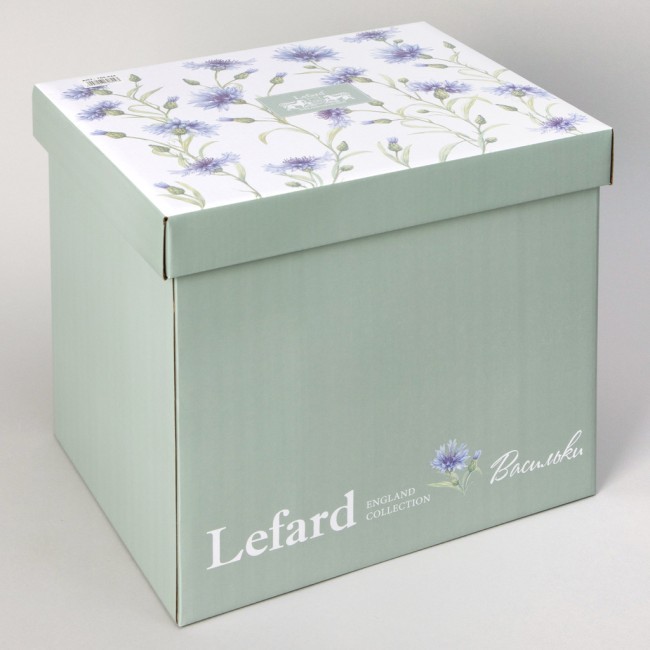 Чайный сервиз lefard "васильки" на 6 пер. 14 пр. 800/300/250 мл Lefard (760-824) Чайный сервиз lefard "васильки" на 6 пер. 14 пр. 800/300/250 мл Lefard (760-824)