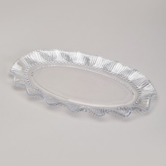 Блюдо сервировочное "crystal pearl" 25,5х16,5 см Lefard (675-110)