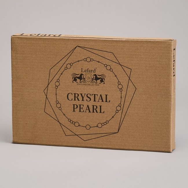 Блюдо сервировочное "crystal pearl" 25,5х16,5 см Lefard (675-110)