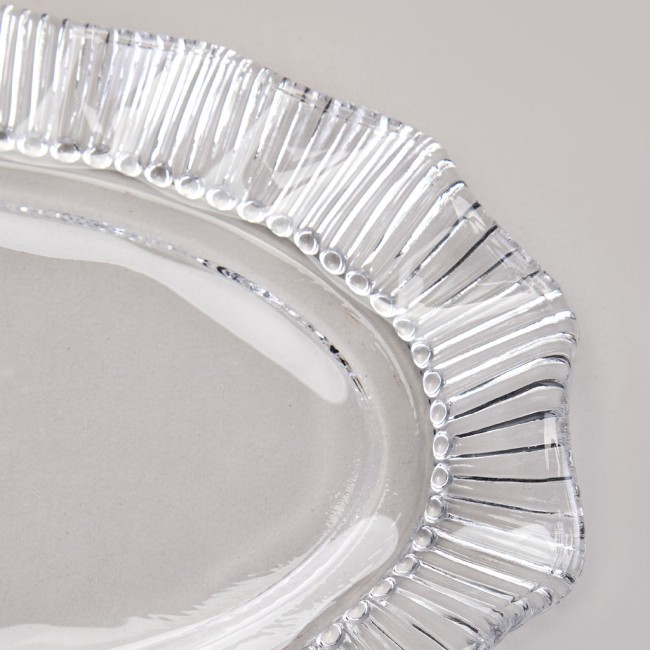 Блюдо сервировочное "crystal pearl" 25,5х16,5 см Lefard (675-110)