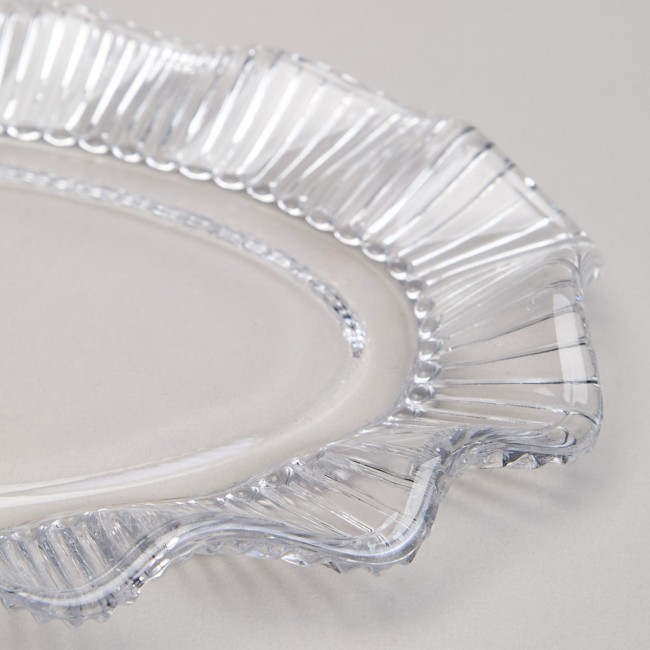 Блюдо сервировочное "crystal pearl" 25,5х16,5 см Lefard (675-110)