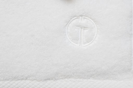 Полотенце Соло хлопок белое 70*140 (TT-00015170)