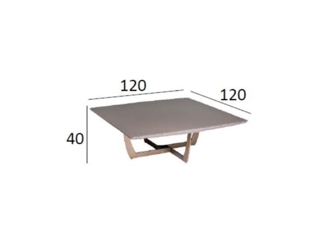 Стол журнальный Space 120*120*40см (TT-00002080) Стол журнальный Space 120*120*40см (TT-00002080)