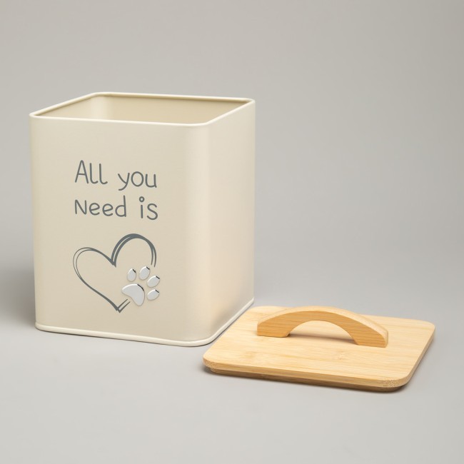 Банка agness для хранения корма, 14х14х16 см, 3л Agness (790-396) Банка agness для хранения корма, 14х14х16 см, 3л Agness (790-396)