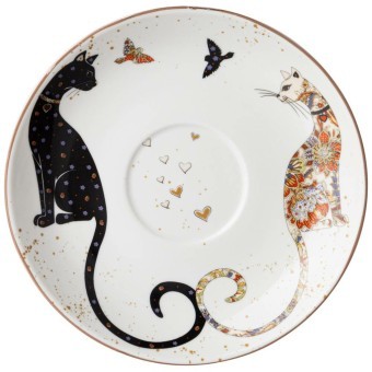 Чайный набор lefard "парижские коты" на 2 пер. 4 пр. 250 мл Lefard (104-831)